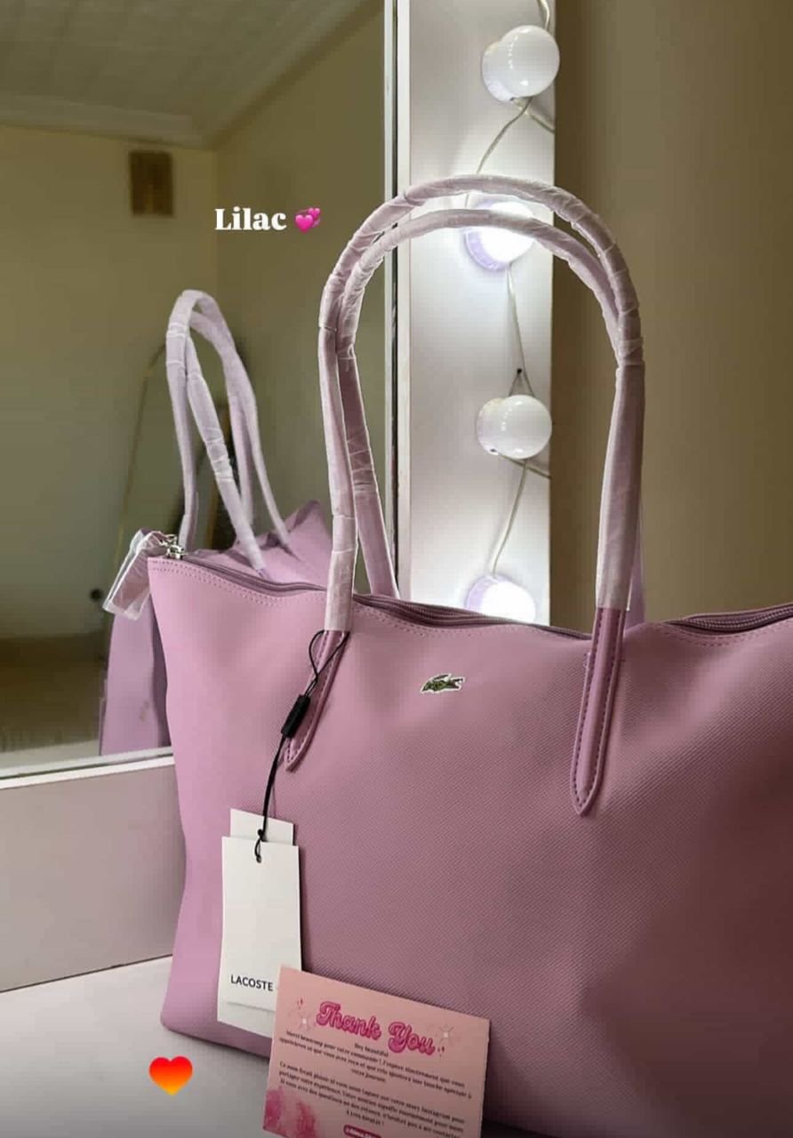 Sac Lacoste 🐊 Lilac💜